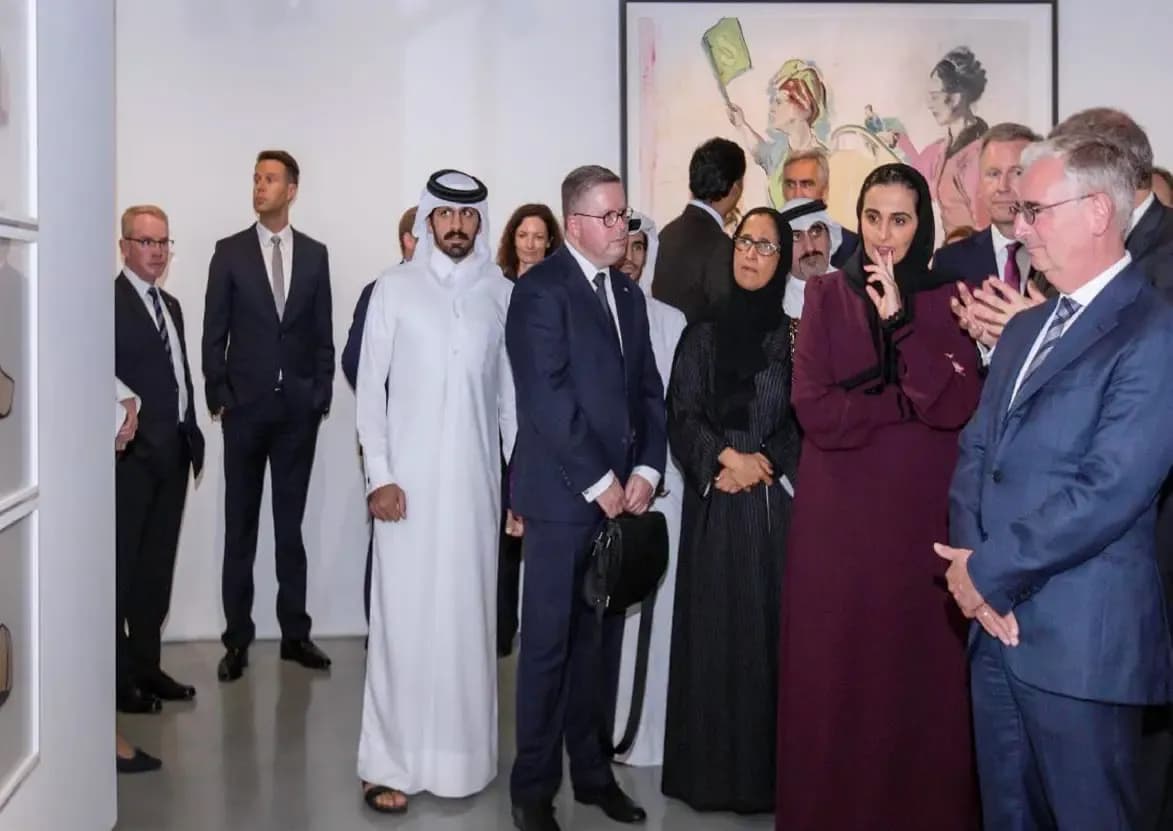 صورة 1 من مشروع Qatar Museums - Deutsche Bank Exhibition Opening 2017